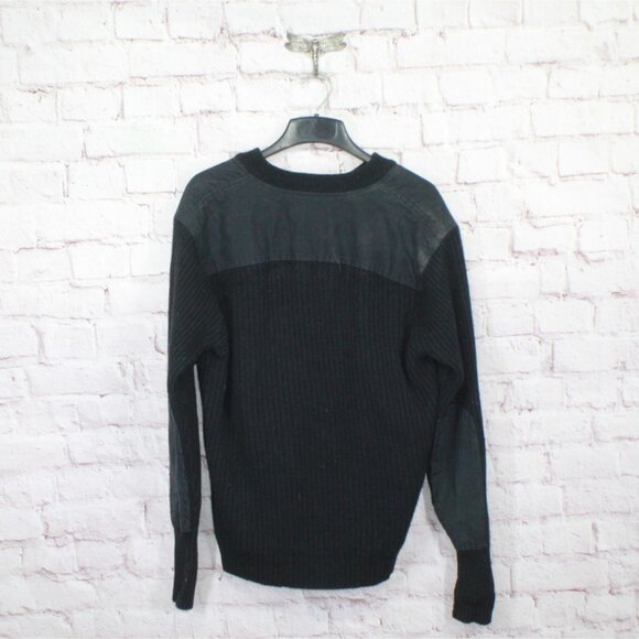 LL Bean Commando Sweater Henley Black Size XXL - Picture 6 of 11